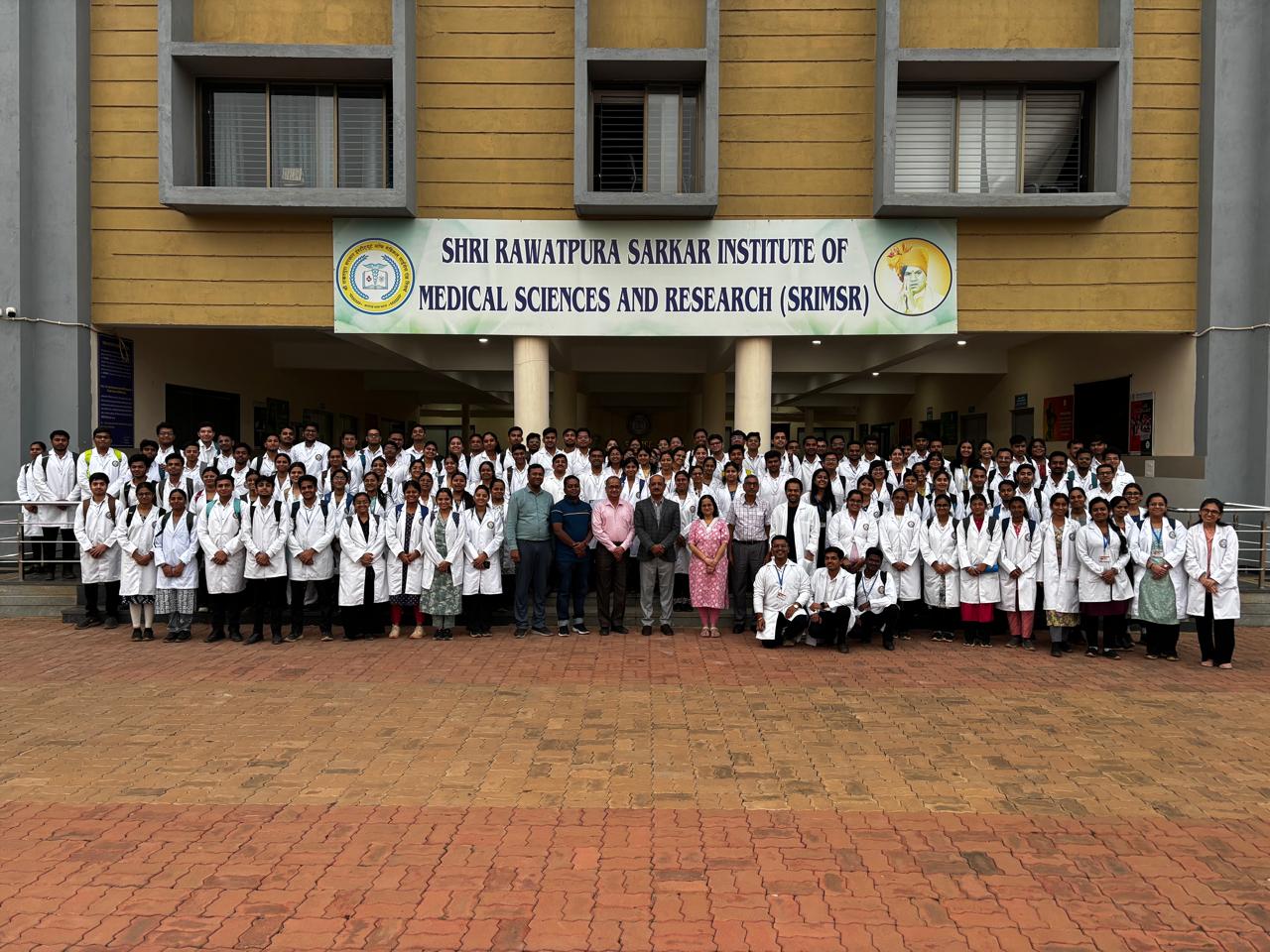 Felicited by the Dean at Rawatpura Sarkar Institute of Medical Sciences for a talk on cancer awareness on World Cancer Day