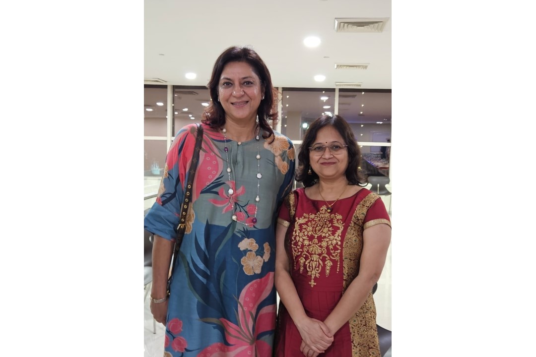 With Priya Dutt For Discussion On Nargis Dutt Funds For Cancer Patients