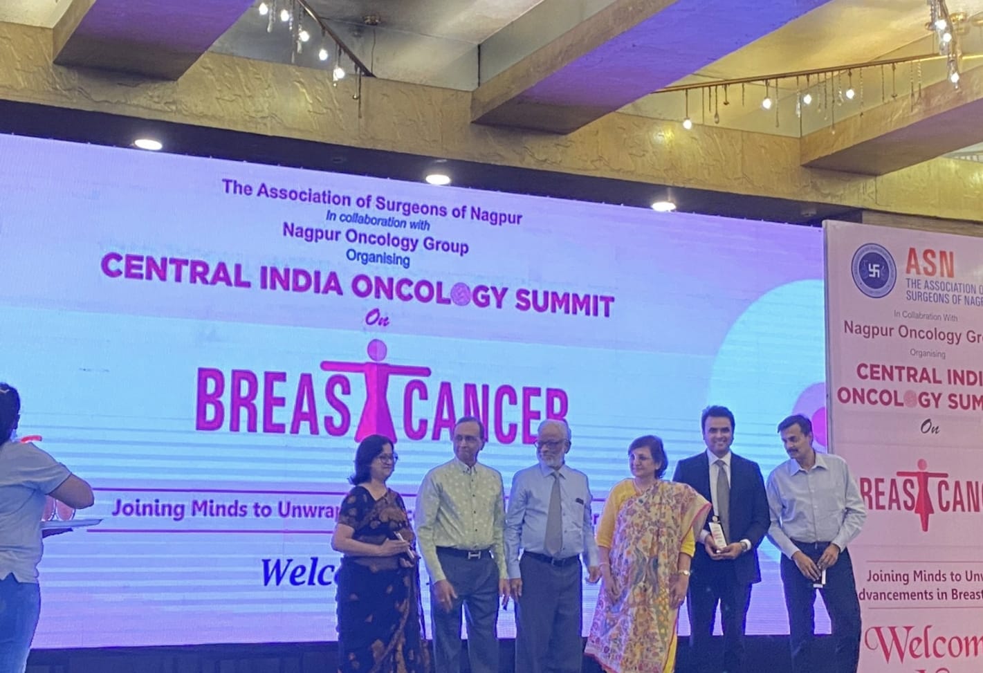 Speaker on Oncoplastic breast Surgery at Central India Oncology Summit in Nagpur